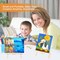 208 Pack Canvas Painting Kit for Adults Kids, 12 Color Acrylic Paint Set with 16 Canvas 8 Wood Easels 8x10 Size Brushes 8 Palettes, Sip and Paint Party Supplies Kit Canvas and Easel Set for Party